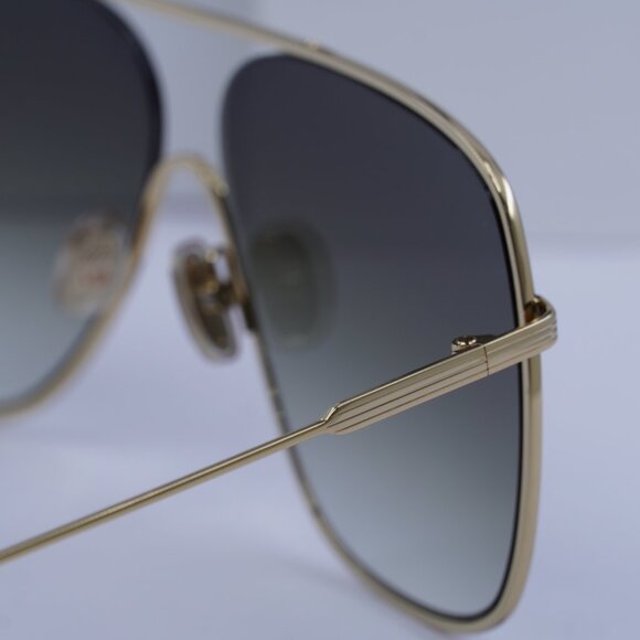 Victoria Beckham VB132S 214 Aviator Sunglasses – Havana/Smoke Gradient - Picture 11 of 12